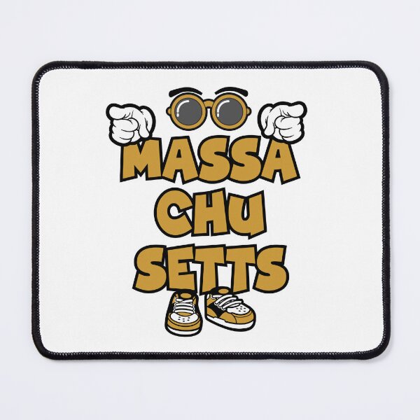 Item preview, MASSACHUSETTS Typography Funny Vintage designed and sold by NFTWords.