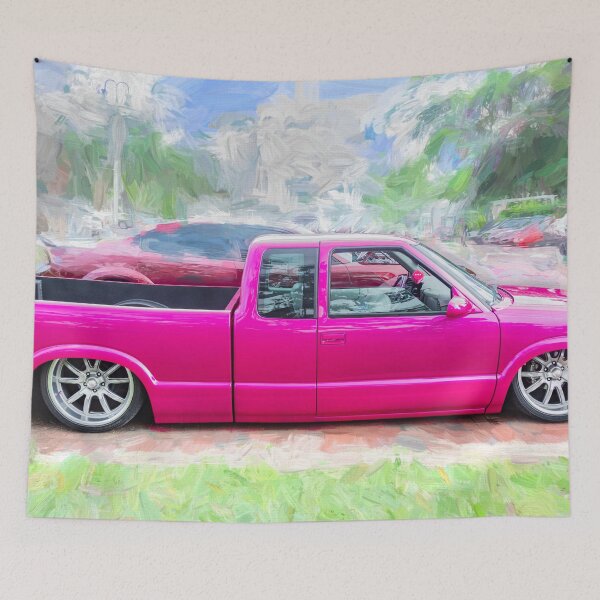 Item preview, 1998 Magenta Chevy S10 Extended Cab Low Rider designed and sold by RichFrancoCars.