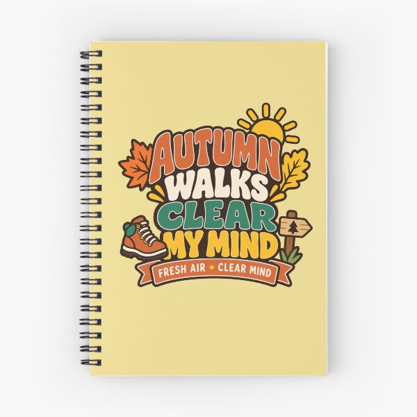 Item preview, Autumn Walks Clear My Mind, Fresh Air Outdoor Wellness designed and sold by Right-UR.