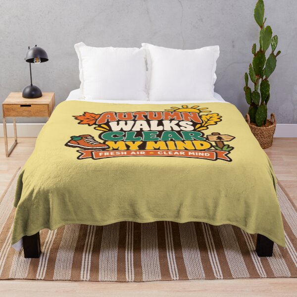 Item preview, Autumn Walks Clear My Mind, Fresh Air Outdoor Wellness designed and sold by Right-UR.