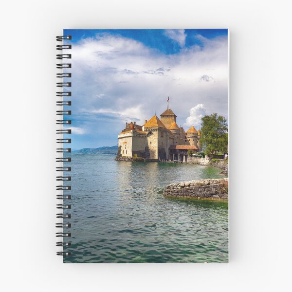Item preview, Chillon Castle on Lake Geneva designed and sold by Kathy Weaver.
