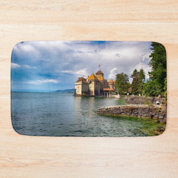 Item preview, Chillon Castle on Lake Geneva designed and sold by Kathy Weaver.