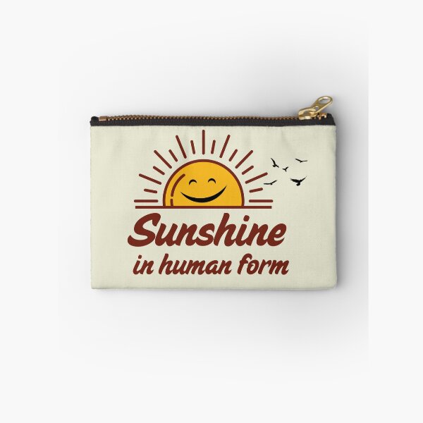 Item preview, Sunshine in Human Form Positive Quote - Cute Sun Graphic T-Shirt Design designed and sold by Rehnair.