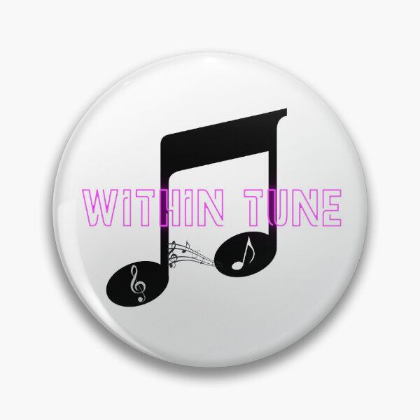 Item preview, Musical Note Aesthetic Graphic - Minimalist Neon Text Music Sticker designed and sold by Rehnair.