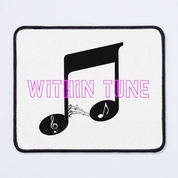 Item preview, Musical Note Aesthetic Graphic - Minimalist Neon Text Music Sticker designed and sold by Rehnair.