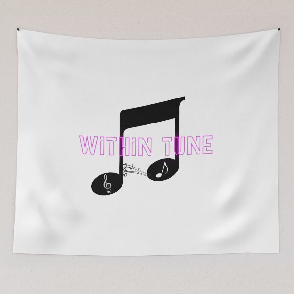 Item preview, Musical Note Aesthetic Graphic - Minimalist Neon Text Music Sticker designed and sold by Rehnair.