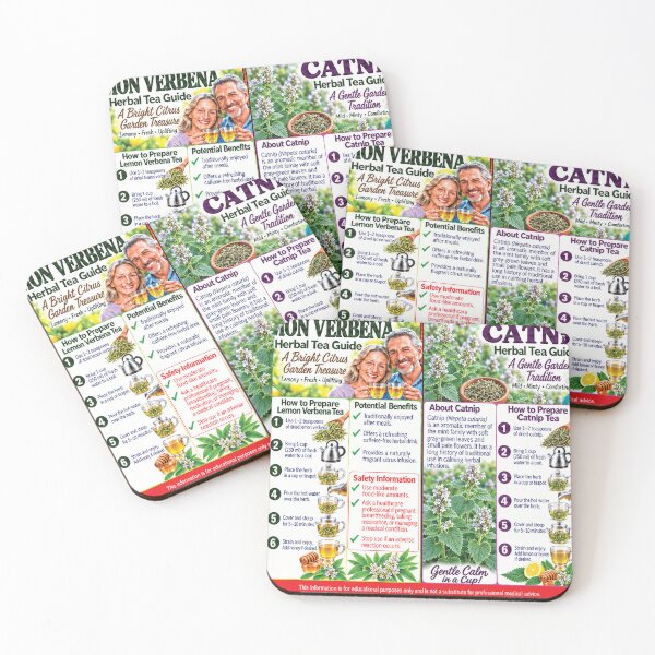 Item preview, Lemon Verbena and Catnip Guide designed and sold by New Wave Artworks & Odds &Ends.