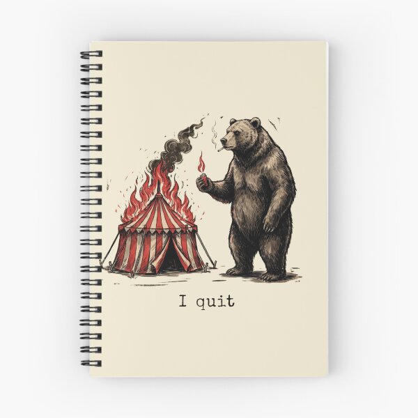 Item preview, Bear - I quit designed and sold by 123ks.