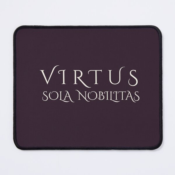 Item preview, Virtus Sola Nobilitas | Virtue Alone Is Nobility | Timeless Latin Motto designed and sold by semenol.
