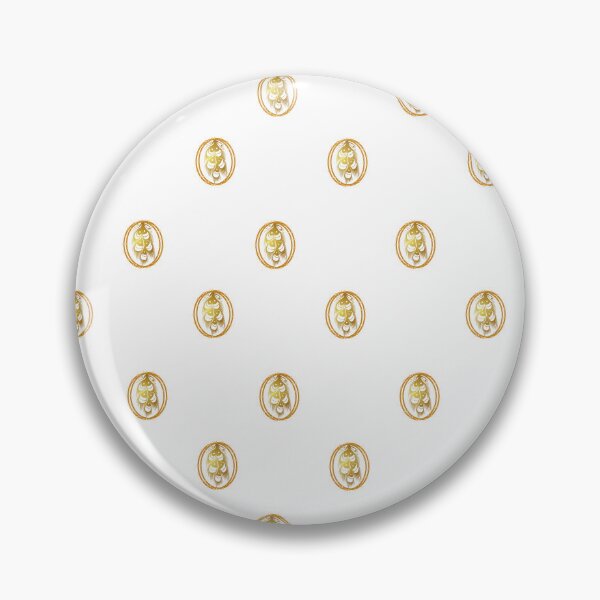 Item preview, Golden Seal Minimalist Pattern - Seamless Luxury Wax Stamp Print designed and sold by Rehnair.