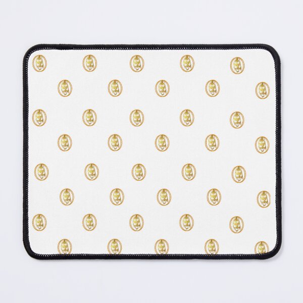 Item preview, Golden Seal Minimalist Pattern - Seamless Luxury Wax Stamp Print designed and sold by Rehnair.