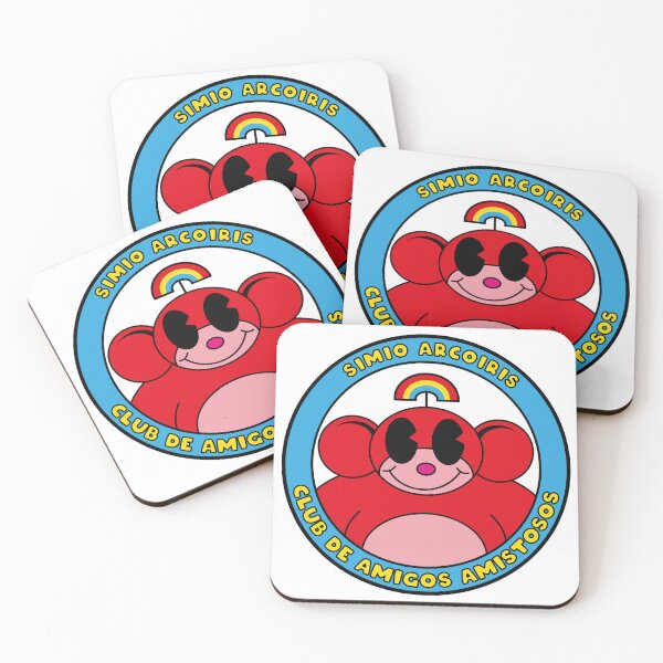 Item preview, Rainbow Monkeys - Red designed and sold by chiknoax.