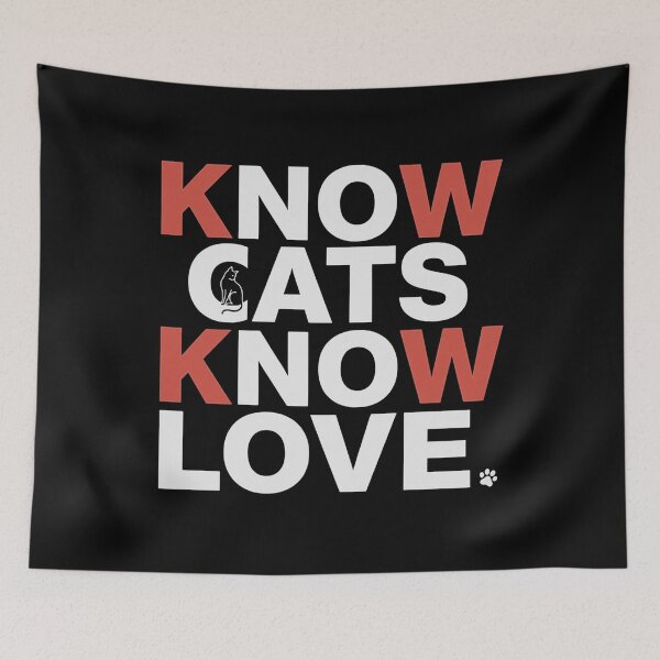 Item preview, Know Cats Know Love designed and sold by Crazy Before Cats.