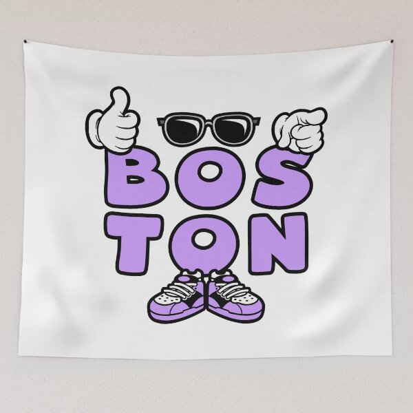 Item preview, BOSTON Typography Funny Vintage designed and sold by NFTWords.