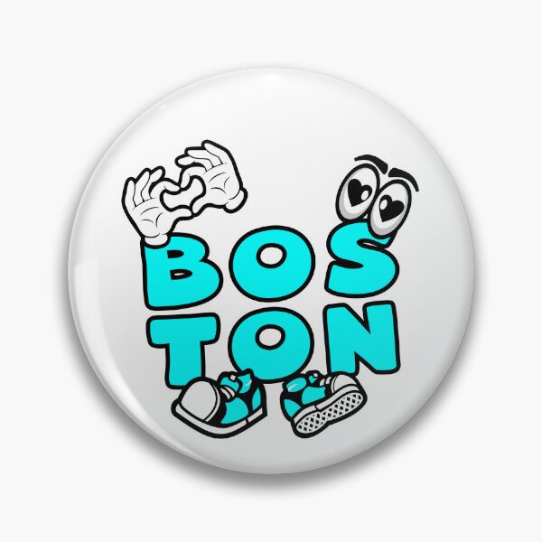 Item preview, BOSTON Vintage Cartoon Retro Comic designed and sold by NFTWords.