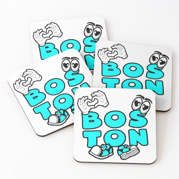 Item preview, BOSTON Vintage Cartoon Retro Comic designed and sold by NFTWords.
