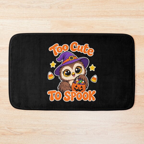 Item preview, Too Cute to Spook Owl Toddler Halloween Trick-or-Treat designed and sold by clothesy7.