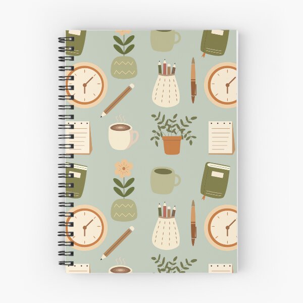 Item preview, Cozy Earth Tones Desk Stationery Set designed and sold by Tanapan2529.