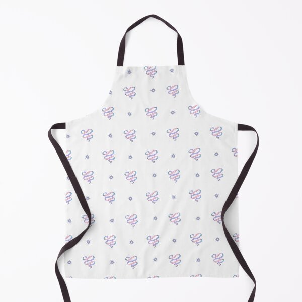 Item preview, Lavender Swirls Stars Pattern - Cute Aesthetic Seamless Print designed and sold by Rehnair.