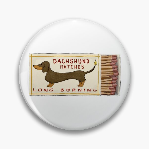 Item preview, Dachshund matches designed and sold by DhriegoStudio.