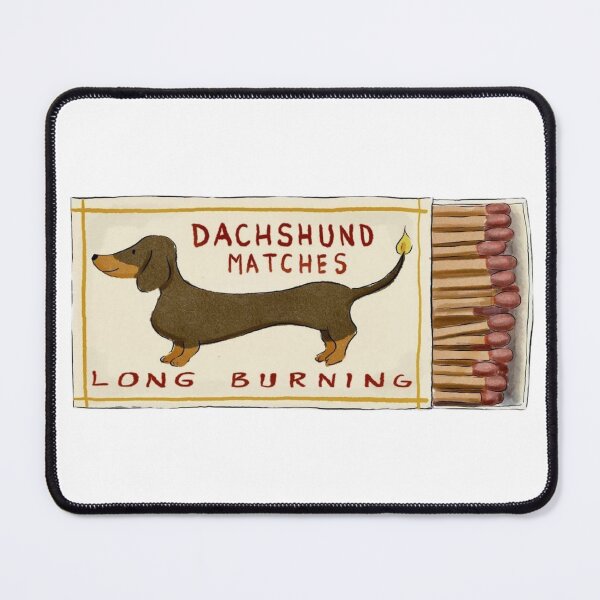 Item preview, Dachshund matches designed and sold by DhriegoStudio.