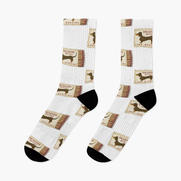 Item preview, Dachshund matches designed and sold by DhriegoStudio.