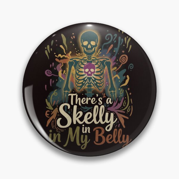 Item preview, There's a Skelly in My Belly designed and sold by SkrabinhoArt.