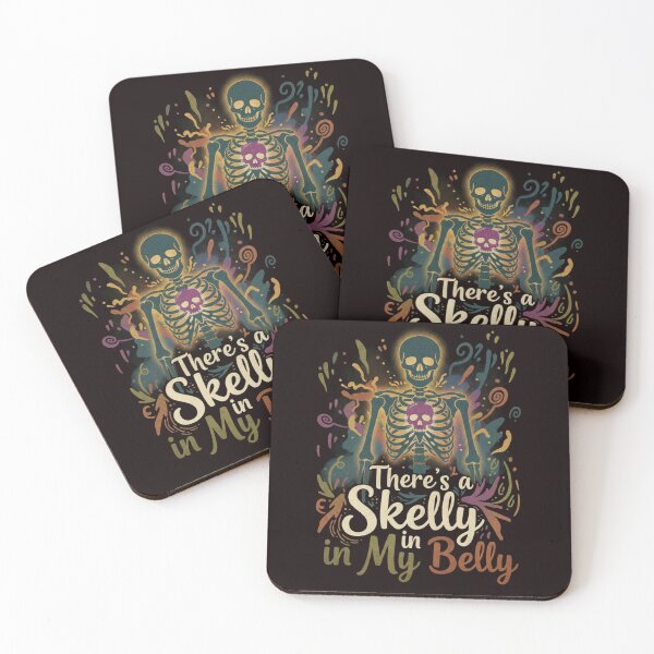 Item preview, There's a Skelly in My Belly designed and sold by SkrabinhoArt.