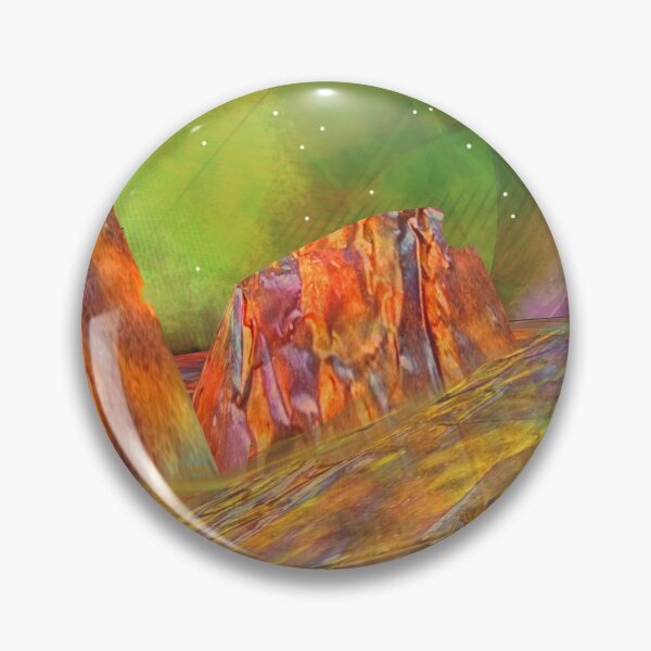 Item preview, "Alien Desert Canyon" designed and sold by Spaceart9.