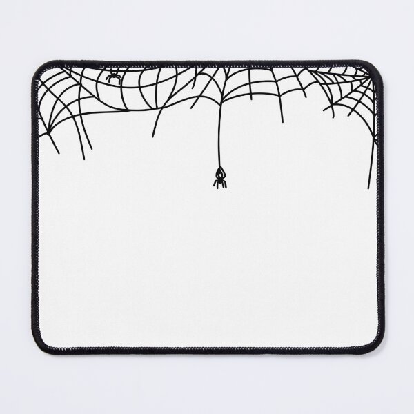 Item preview, Spooky Spider Web Top Border Frame — Halloween Cobweb Garland Line Art designed and sold by LYAN-STORE.