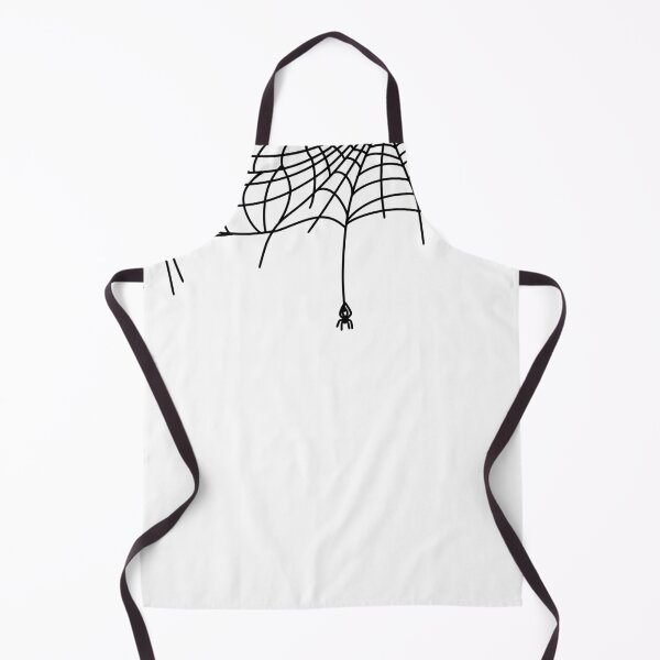 Item preview, Spooky Spider Web Top Border Frame — Halloween Cobweb Garland Line Art designed and sold by LYAN-STORE.