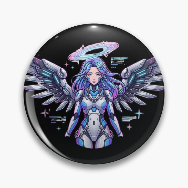 Item preview, Cyberpunk angel designed and sold by BiaSMartins.