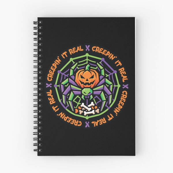 Item preview, Geometric Jack O Lantern Spider Flat Design designed and sold by ZUMERI.