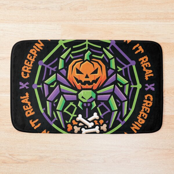 Item preview, Geometric Jack O Lantern Spider Flat Design designed and sold by ZUMERI.