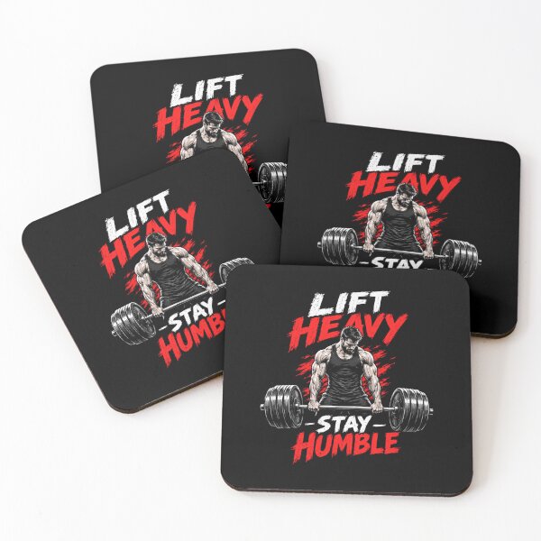 Item preview, Lift Heavy Stay Humble Deadlift Gym Gifts designed and sold by DeliqBrands.