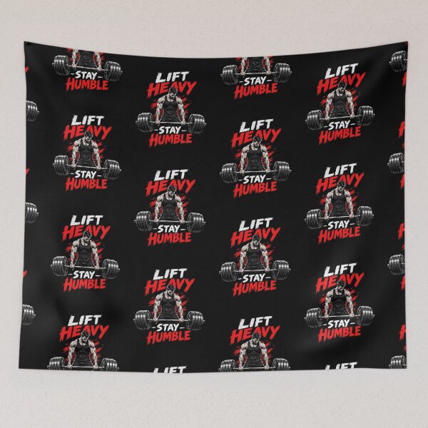 Item preview, Lift Heavy Stay Humble Deadlift Gym Gifts designed and sold by DeliqBrands.
