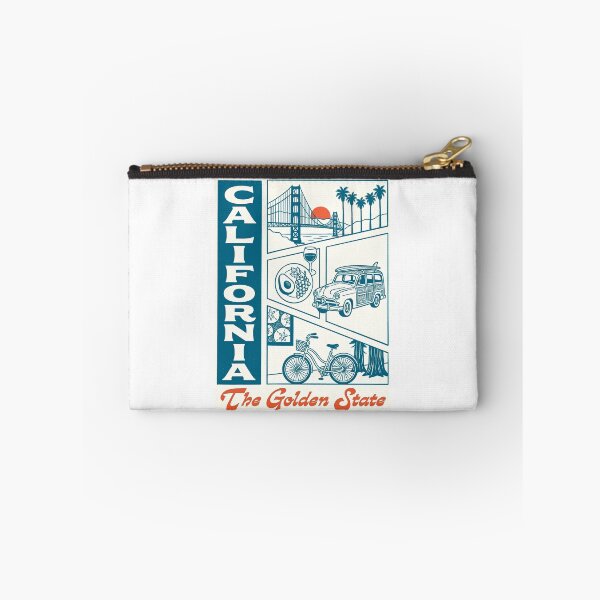 Item preview, California The Golden State Vintage Travel Art San Francisco Surfing designed and sold by LittleArij.