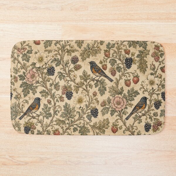 Item preview, Vintage Woodland Cottagecore Pattern designed and sold by IRYNASHOP.