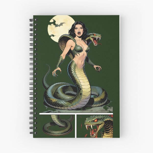 Item preview, Lamia The Serpent Queen Vintage Horror Comic designed and sold by GodsMonsterss.