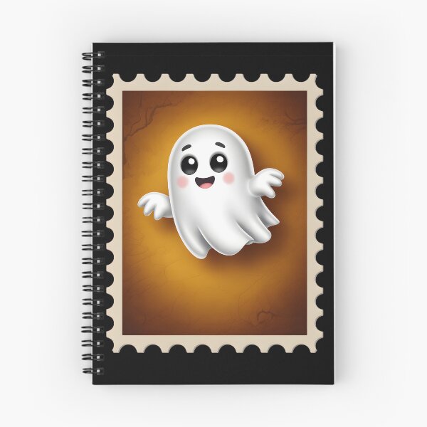 Item preview, Cute Ghost on Postage Stamp designed and sold by jkrphoto.