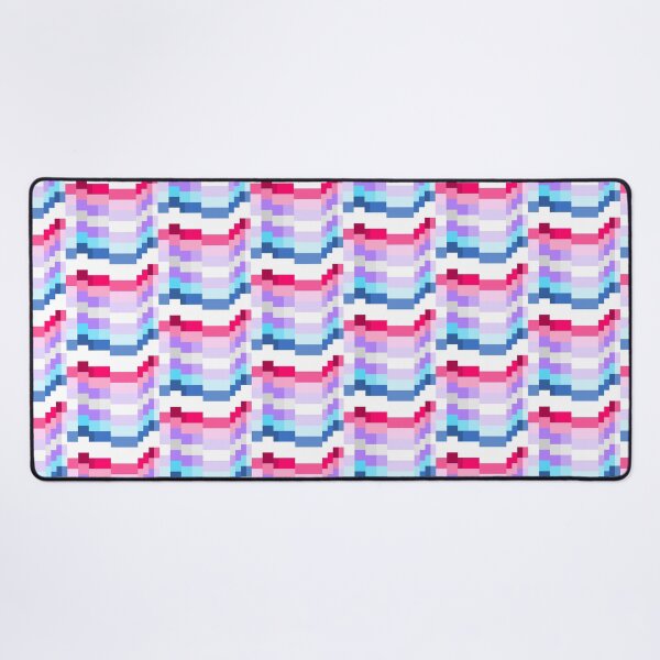 Item preview, Pixel Bigender Pride Flag Hearts designed and sold by HarveyHandcraftsandDesigns.