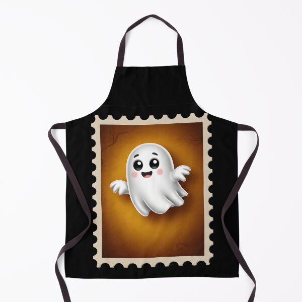 Item preview, Cute Ghost on Postage Stamp designed and sold by jkrphoto.