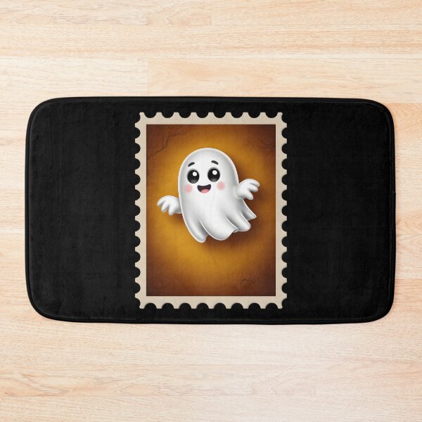 Item preview, Cute Ghost on Postage Stamp designed and sold by jkrphoto.