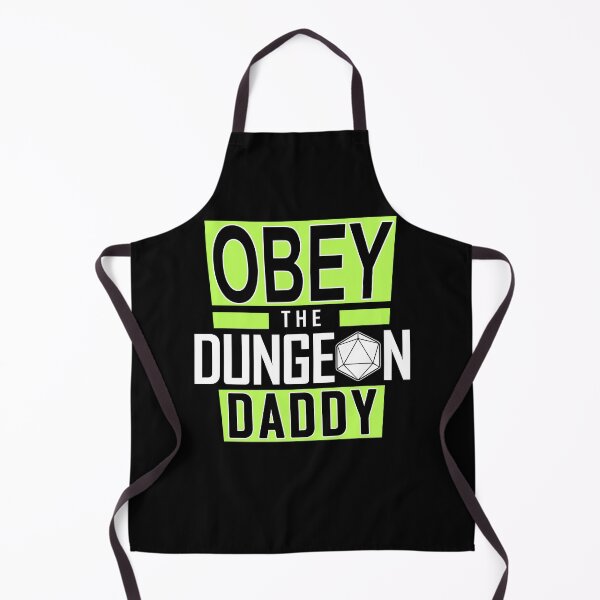 Item preview, Obey the Dungeon Daddy (GREEN) designed and sold by Dutcher Designs.