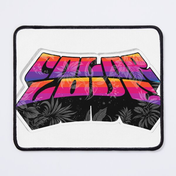 Item preview, Retro 80s Synthwave Color Lover Text Logo designed and sold by RAJASWARSTORE.