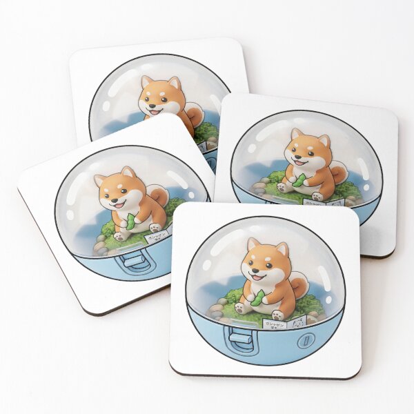 Item preview, Cute Kawaii Shiba Inu Gashapon - Japanese Gachapon Capsule Toy Art-#serie 1 designed and sold by JeanChiale.