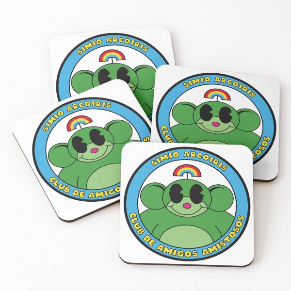 Item preview, Rainbow Monkeys - Green designed and sold by chiknoax.