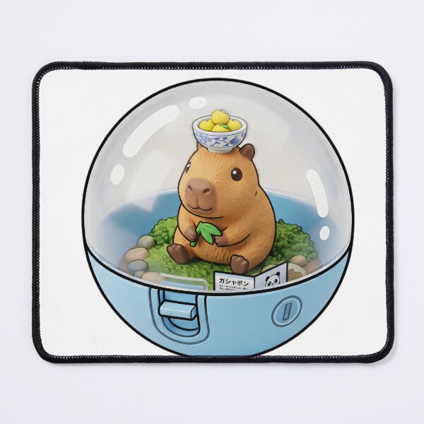 Item preview, Cute Kawaii Capybara Gashapon - Japanese Yuzu Fruit Capsule ArtDrop Art-#serie 1 designed and sold by JeanChiale.