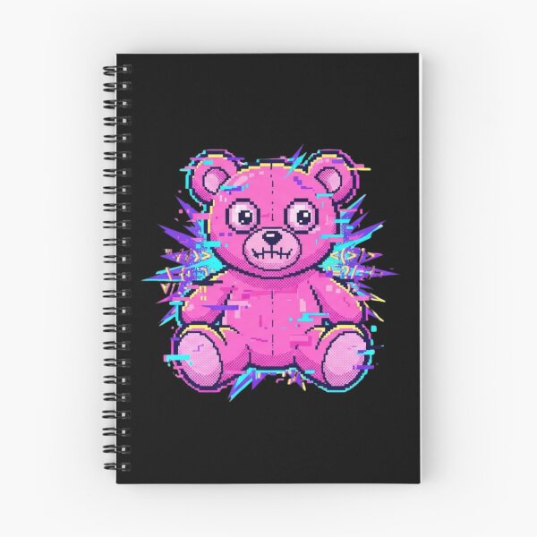 Item preview, The pixelated teddy bear designed and sold by BiaSMartins.