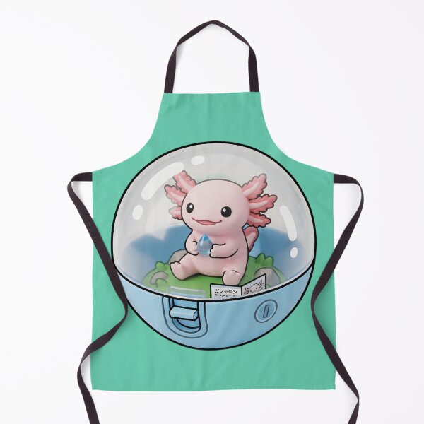Item preview, Cute Kawaii Axolotl Gashapon - Japanese Capsule Water Drop Art-#serie 1 designed and sold by JeanChiale.